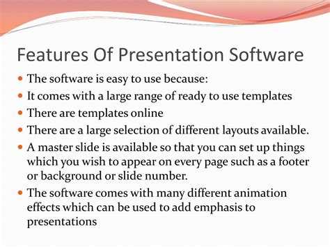 Which of the following is not a presentation software term? A discussion on the peculiarities of digital presentation tools